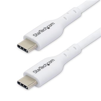 Cabo Usb StarTech.com USB2CC3MWHE | Branco - 1