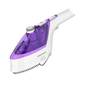 Ferro de Engomar a Vapor Vertical PRITECH KB-087 | 1100W - Branco/Lilás - 1