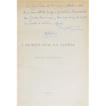 A guarda real da polícia, esboço histórico. - 1