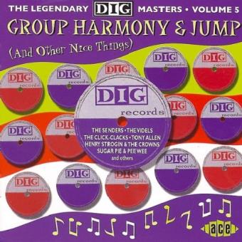 Va-Legendary Dig Masters Vol.5-Group Harmony & Jump-Tony Allen,Crowns,+ Many Unissued Sides - 1