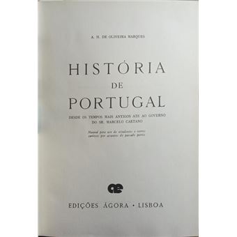 História de portugal, desde os tempos mais antigos até ao governo do sr. marcelo caetano. [2 vols.] - 1