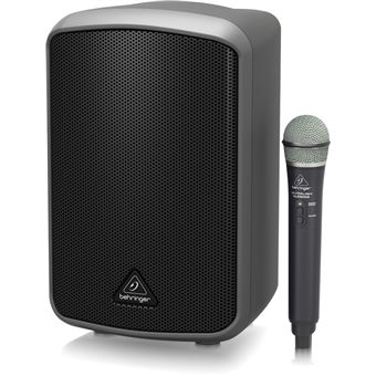 Coluna Portátil Behringer EUROPORT MPA100BT Preto - 1