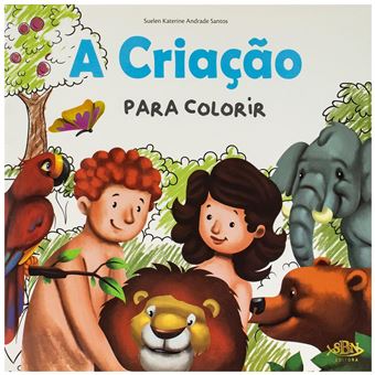 Contos Bíblicos Para Colorir: A Criação - 1