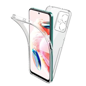 Capa 360° Proteção Frente e Verso GIFT4ME para Xiaomi Redmi Note 13 Pro + Plus 5G - Transparente - 1