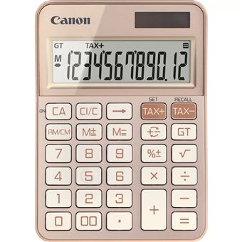 Calculadora Canon KS-125KB | Rosa dourado - 1