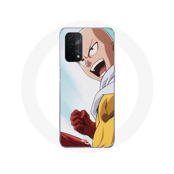 Capa Maniacase para Oppo A74 5G Saitama One Punch Man Anime Manga - 1