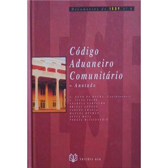 Código aduaneiro comunitário. - 1