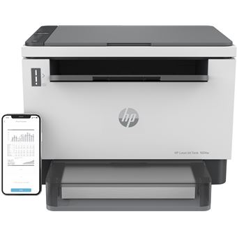 Impressora Multifunções Laser P&B HP LaserJet Multifunções Tank 1604w, Preto e branco, Impressora para Empresas, Impressão, cópia, digitalização, Digitalizar para e-mail Digitalizar para PDF | 22 ppm | Wi-Fi | Preto - 1
