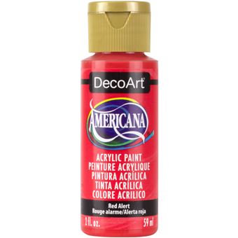 Tinta Americana Acrílica | Vermelho Perigo Da301-3 | 59 ml - 1