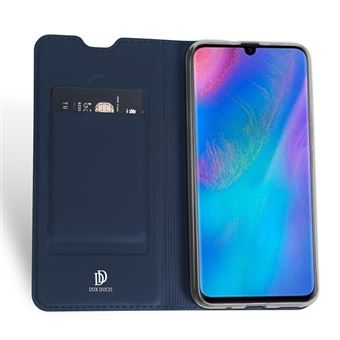 Capa Folio WISETONY para Huawei Y7 Pro 2019 Azul