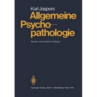 Allgemeine Psychopathologie - Hardback - 1973 - 1