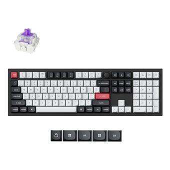 Teclado Wireless Keychron Q6 HE QMK | Branco - 1