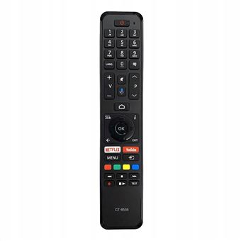 Controlo Remoto Dishiqing para TOSHIBA Smart Voice TV Remote NETFLIX YouTube 4 | Preto - 1