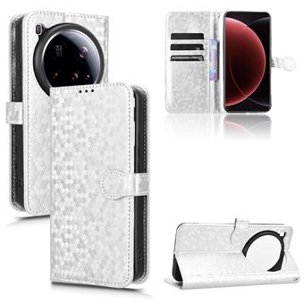 Capa FOXDOCK para Xiaomi 15 Ultra | Fecho Magnético | TPU Macio | Compartimentos para Cartões | Prata - 1