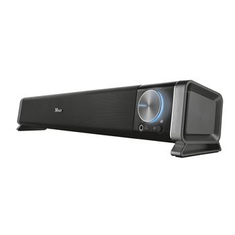 Trust Asto Com fios e sem fios 6W Preto coluna soundbar