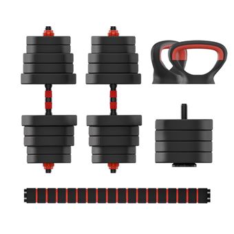 Haltere Ajustável Ksix BMANC01N50 | 50 kg | Vermelho - 1