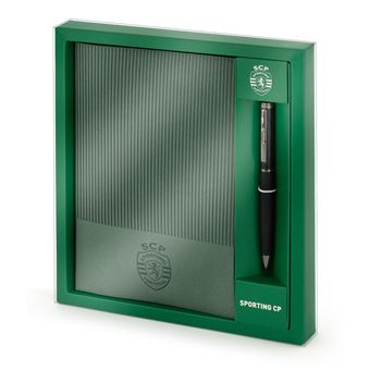 Conjunto Sporting CP Bloco de Notas + Caneta - 1