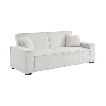 Sofá-cama sweeek | 3 lugares | branco creme - 1