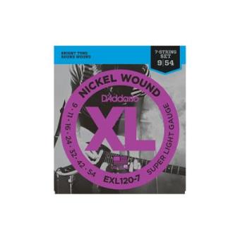 D'Addario EXL120-7 corda de guitarra - 1
