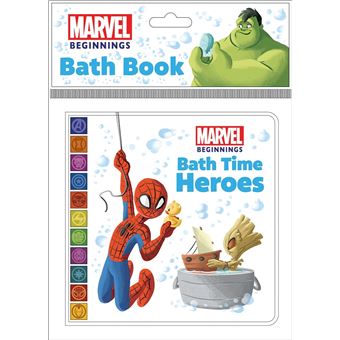 Marvel Beginnings: Bath Time Heroes Bath Book - 1