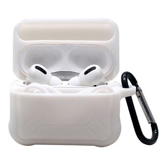 Capa silicone com absorção magnética, branco Magunivers para AirPods Pro - 1