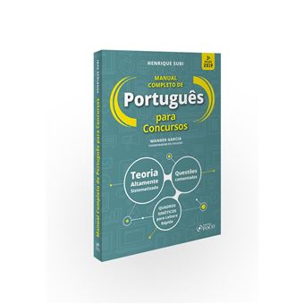 Manual Completo De Português Para Concursos - 3ª Ed - 2019 Henrique ...