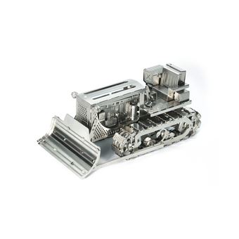 Kit de Construção Mecânica Time For Machine Bulldozer Mecânico B-Dozer Não Mecânico | Metal - 1
