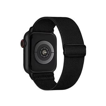 Bracelete de Nylon Ajustável CapaSmart para Apple Watch SE 3 | 40mm | Preto - 1