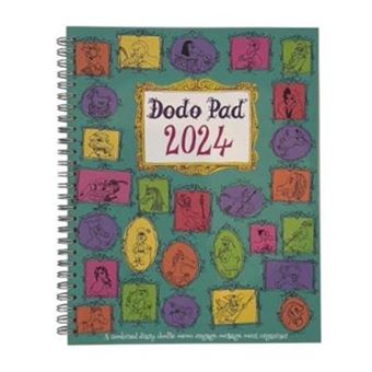The Dodo Pad Original Desk Diary 2024 Week To View Calendar Year Diary By Lord Dodo - 1