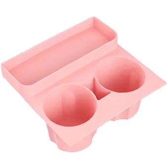 Carro console central copo de água slot shell protetor V-REEL para Tesla Model 3/Y (2016-2023) | Rosa - 1