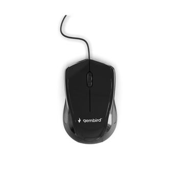 Rato com Fios Gembird MUS-3B-02 | 1000 DPI | Preto - 1