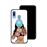 Capa Hapdey para Samsung Galaxy A40 2019 Design Rapariga com Tatuagens em Silicone Flexível e TPU Preto_2