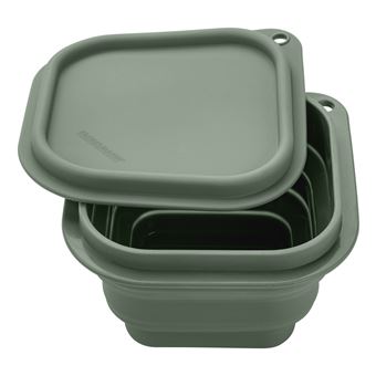 Recipiente de Almoço Fackelmann 26926 | Verde, Cinzento - 1
