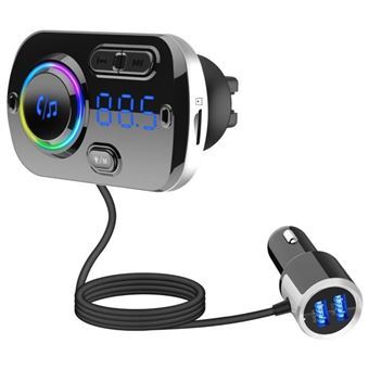 Transmissor Bluetooth FM para Carro Orysin | QC 3.0, Mãos-Livres e Leitor de Música - 1