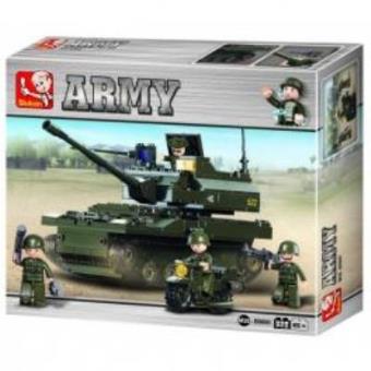 Jogo de Construção Carro de Combate Sluban 258 Peças - 1
