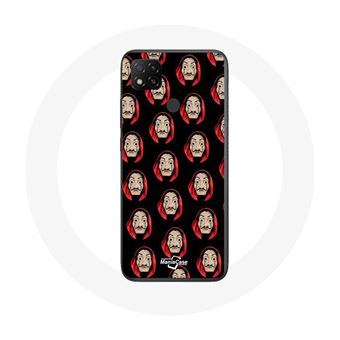 Capa Maniacase para Xiaomi Redmi 9C La Casa de Papel Máscaras Rostos - 1