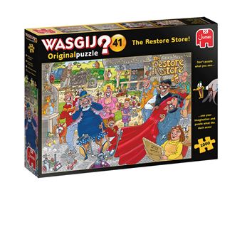 Puzzle Jumbo Wasgij No License Original 41 - A Loja De Restauro (1000 Peças) | 1000 Peças - 1