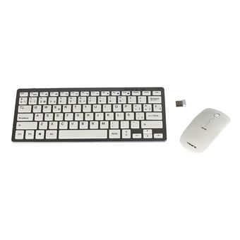 Teclado Wireless + Rato Tacens Levis Combo V2 | Metálico, Branco - 1