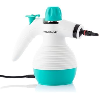 Vaporizador Manual Multiúsos com Acessórios InnovaGoods Steany | 9 em 1  | 0,35 L | 3 Bar | 1000 W - 1