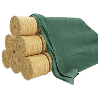 Lona de palheiro vidaXL | 10,4x12,5 m | 140 g/m² | Polipropileno - 1