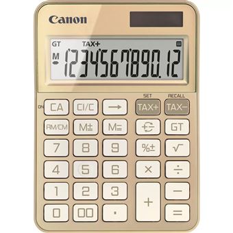 Calculadora Canon KS-125KB | Dourado - 1