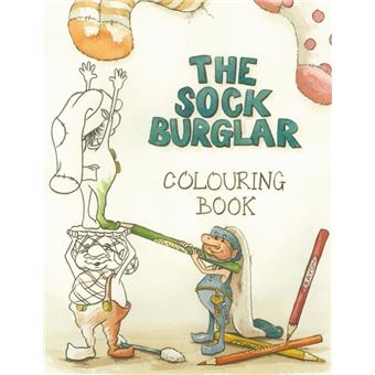 The Sock Burglar Colouring Book - 1