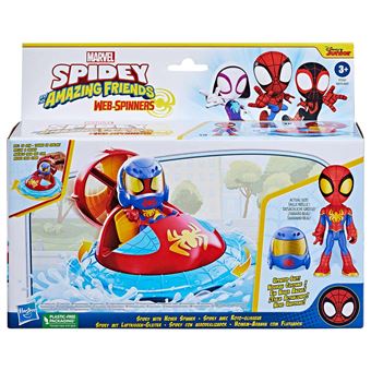 Spidey com Flutuador Hasbro Spidey And His Amazing Friends Marvel - 1