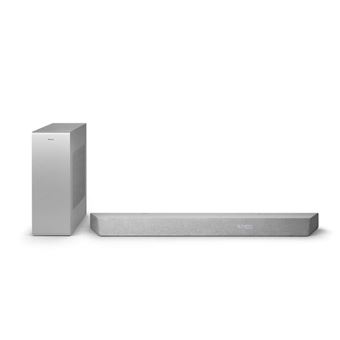 Coluna Soundbar Philips TAB8507/10 | Prateado - 1