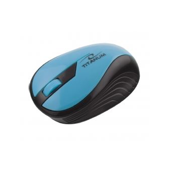 Rato Wireless Esperanza Titanum Wireless | 1000 DPI | Turquesa - 1