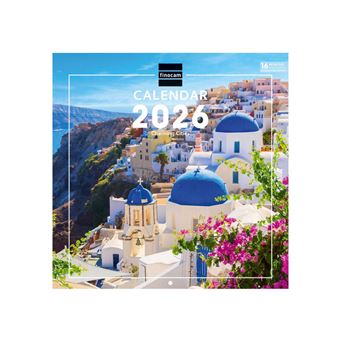 Calendário de Parede 2026 Finocam | 30x30cm | Charming - 1