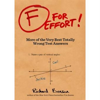 F for Effort!: More of the Very Best Totally Wrong Test Answers - [Version Originale] - 1