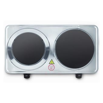 Placa Elétrica Portátil Dupla GRUNKEL EHP-218INOX | 1000W + 1500W - 1