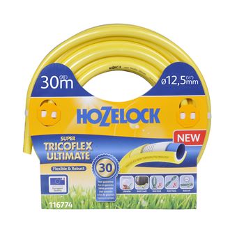 Mangueira de jardim hozelock 116774 30 m acima do solo amarelo pvc - 1