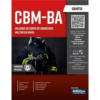 Soldado Do Corpo De Bombeiros Militar Da Bahia - Cbm-Ba - 1